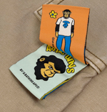 Load image into Gallery viewer, AAPE Moonface embroidered patch carpenter pants
