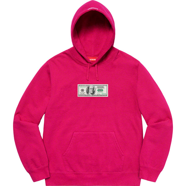 Supreme Franklin Hooded Sweatshirt Fuchsia