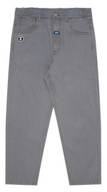 Load image into Gallery viewer, AAPE Moonface patch relaxed denim pants
