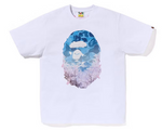 Load image into Gallery viewer, BAPE Sakura Photo Ape Head Tee (SS23) White
