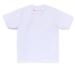 Load image into Gallery viewer, BAPE Sakura Photo Ape Head Tee (SS23) White
