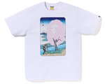 Load image into Gallery viewer, BAPE Sakura Tee (SS23) White
