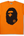 BAPE Bicolor Big Ape Head Tee (SS22) Orange