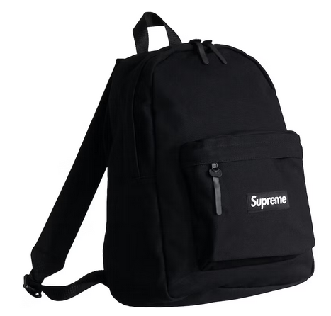 Supreme Canvas Tote Black - FW20 - US