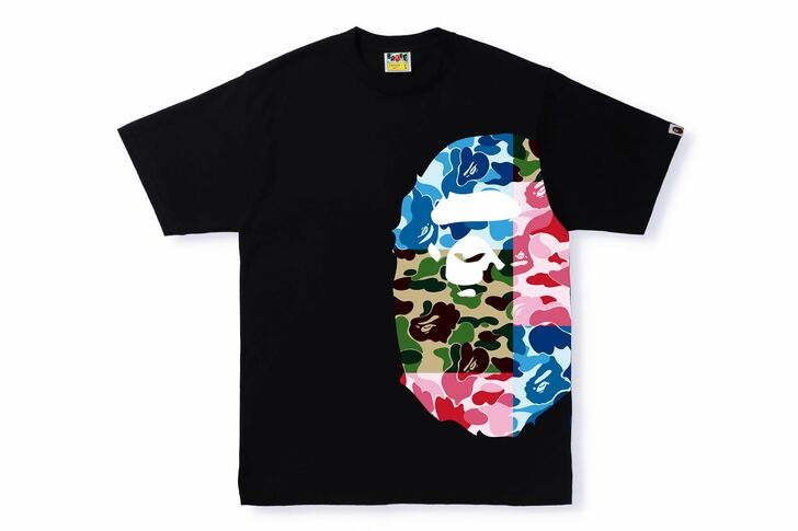 Bape ABC Crazy Side Big Ape Head Black