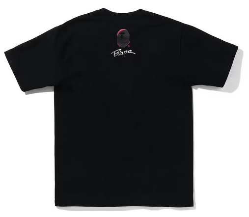 BAPE Ape Back Street Tee Black