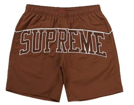 Supreme Arc Water Short Brown