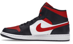 Load image into Gallery viewer, Jordan 1 Mid White Black Red (2022)
