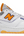 New Balance 550 White Vibrant Orange