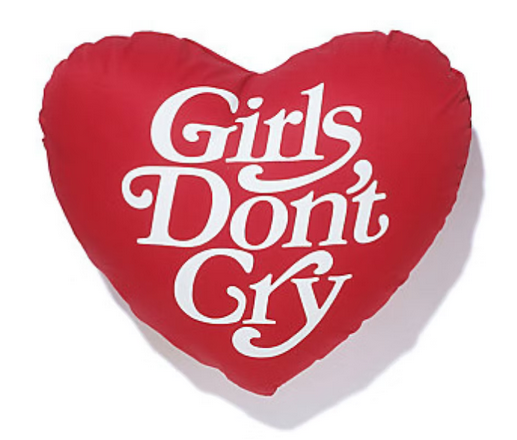 Girls Dont Cry GDC Angel Logo Pillow Red – shoegamemanila