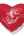 Girls Dont Cry GDC Angel Logo Pillow Red