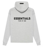 Load image into Gallery viewer, Fear of God Essentials Relaxed Hoodie Light Oatmeal
