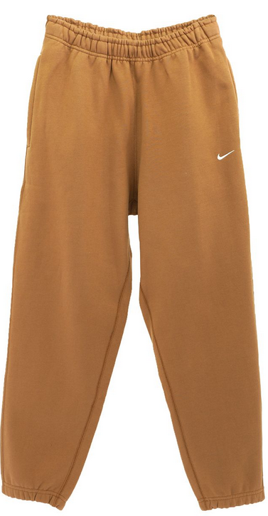 Nike Solo Swoosh Fleece Pants Men Brown – shoegamemanila