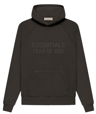 Fear of God Essentials Hoodie Off Black – shoegamemanila