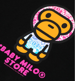 Load image into Gallery viewer, Baby Milo tee Black
