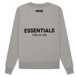 Load image into Gallery viewer, Fear of God Essentials Crewneck (SS22) Dark Oatmeal
