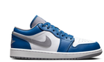 Load image into Gallery viewer, Air Jordan 1 Low True Blue/Grey
