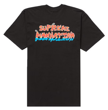 Supreme Manhattan Tee Black