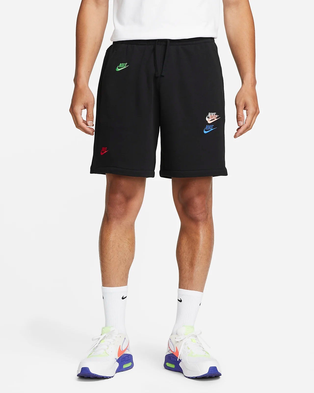 NSW French Terry shorts black essentials