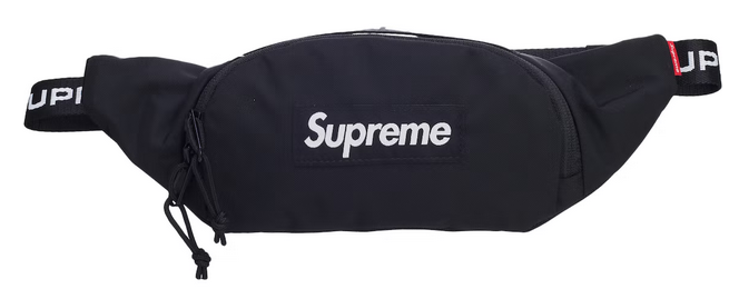 Supreme Waist Bag (FW18) Black — Kick Game