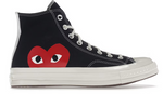 Load image into Gallery viewer, Converse Chuck Taylor All-Star 70 Hi Comme des Garcons PLAY Black
