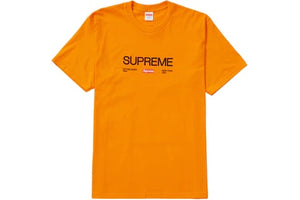 Supreme Est. 1994 Tee Orange