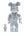 Bearbrick Jean-Michel Basquiat 2 100% & 400% Set White
