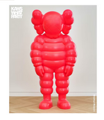 Load image into Gallery viewer, KAWS Brooklyn Museum WHAT PARTY Poster (FRAMED)
