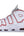 Nike Air More Uptempo White Varsity Red Outline (2018/2021)