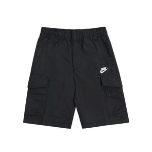 Men's Nike Embroidered Woven Cargo Shorts Black