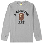 Load image into Gallery viewer, A Bathing Ape Long Sleeve College Tee
