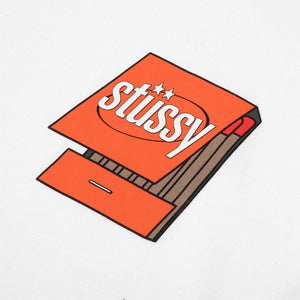 Stussy Matchbook Tee White