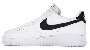 Nike Air Force 1 Low '07 White Black Pebbled Leather – shoegamemanila