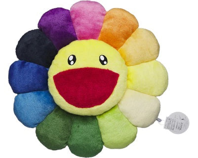Takashi Murakami Flower Plush 60 CM Rainbow/Yellow