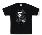 Load image into Gallery viewer, BAPE Speed Racer Big Ape Head Tee Black Black
