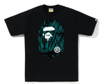 Load image into Gallery viewer, BAPE Speed Racer Big Ape Head Tee Black Blue
