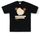 Load image into Gallery viewer, BAPE Valentine Chocolate Baby Milo Tee (SS23) Black
