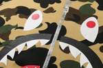 Load image into Gallery viewer, BAPE 1st Camo Shark Tee Yellow/Camo
