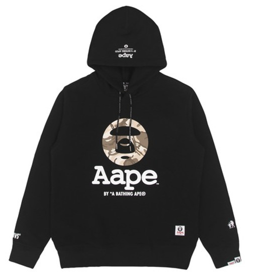 AAPE LOGO CAMO HOODIE