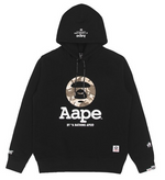 Load image into Gallery viewer, AAPE MOONFACE CAMO GRAPHIC HOODIE
