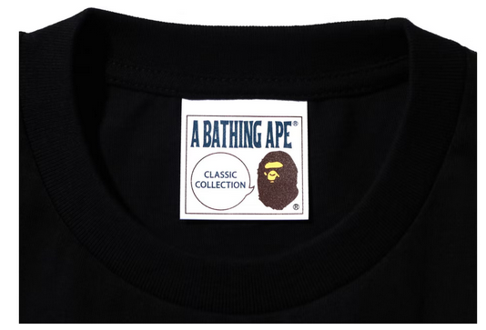 BAPE Ape Head Tee Black (Classic Collection)