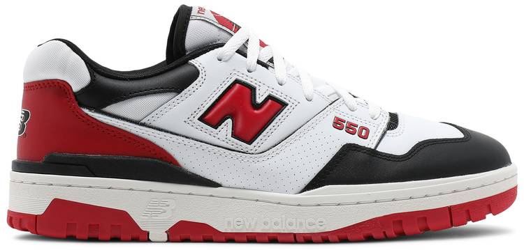 New Balance 550 White Red Black – shoegamemanila