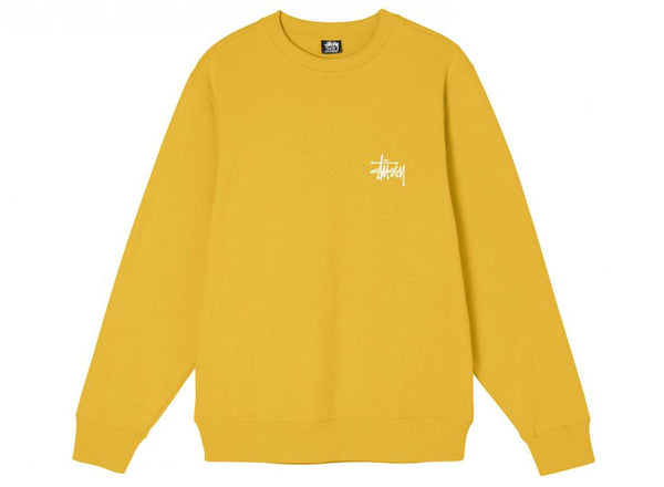 Stussy Basic Crew Neck Honey