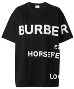 Load image into Gallery viewer, Burberry Horseferry-Print T-shirtBlack/White
