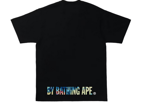 BAPE Tie Dye Ape Face TeeBlack/Multi