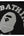 BAPE College Heavy Weight Pullover Hoodie Black