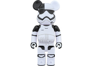 Bearbrick First Order Stormtrooper Executioner 400% White/Black
