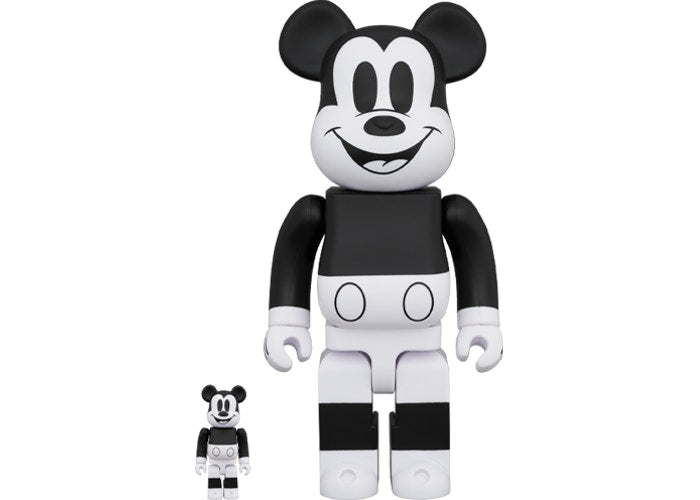 Bearbrick Mickey Mouse 100% & 400% Set