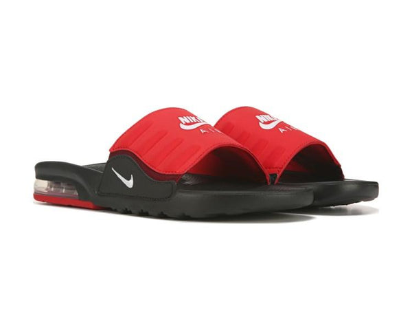 Men's Nike Air Max Camden Slides (Black/Red) –