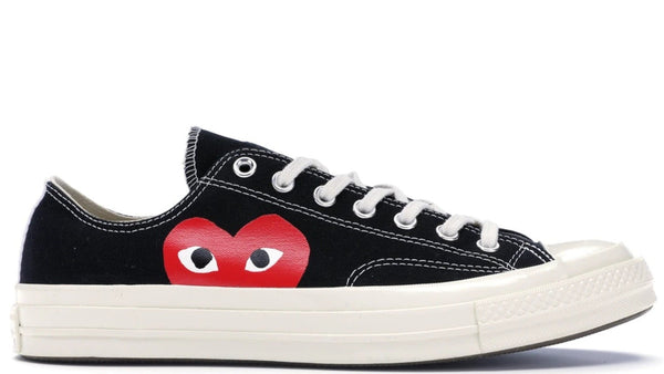 CDG x Converse Chuck Taylor All-Star 70s Ox Comme des Garcons PLAY Black (UNISEX)